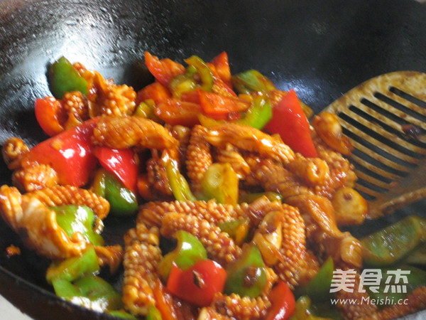 Squid Roll with Tomato Sauce recipe