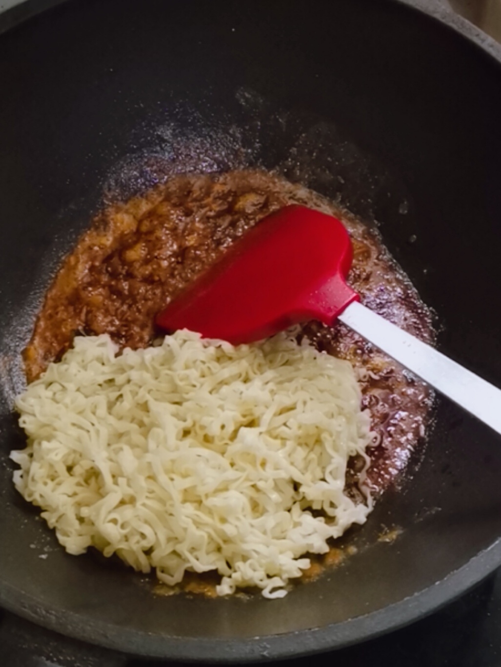 Salted Egg Yolk Noodles recipe