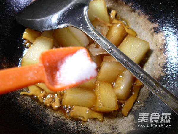 Braised Winter Melon with Bamboo Shoots recipe