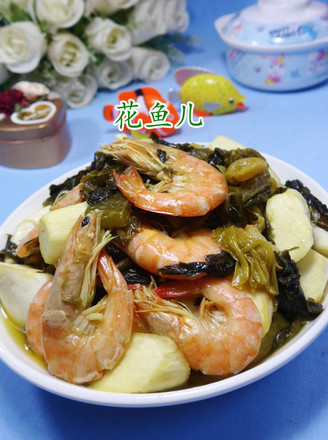 Sauerkraut and Zizania Shrimp recipe