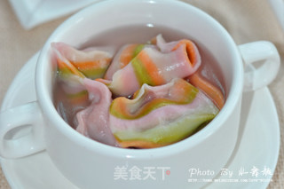 [rainbow Wonton] Food for Babies recipe