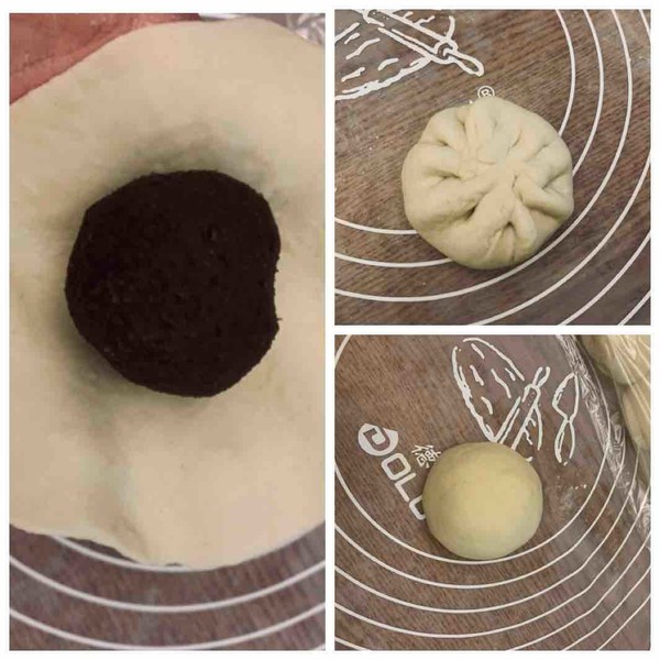 Handmade Bean Paste Buns recipe