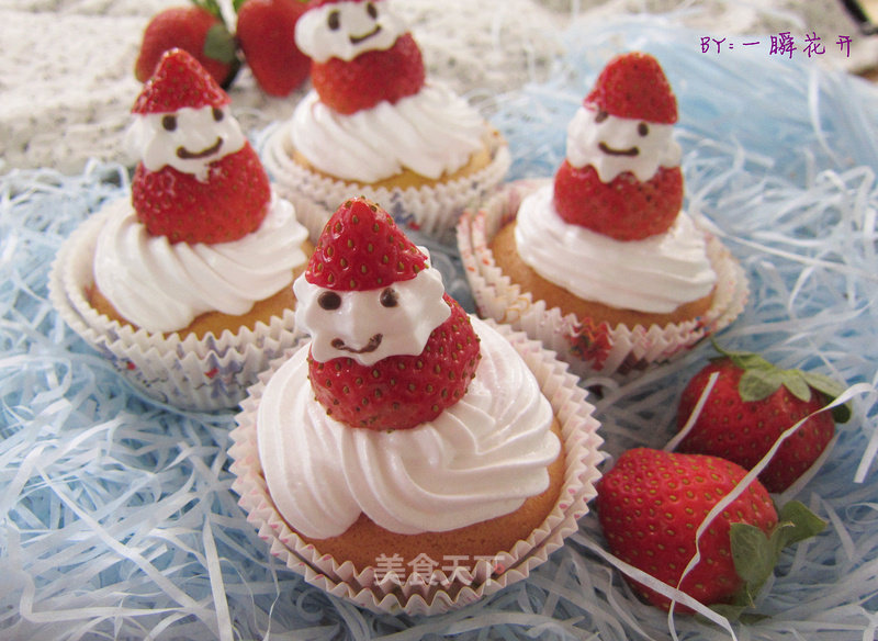 Santa Cupcakes recipe