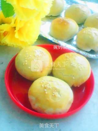 Su-style Mustard and Fresh Meat Mooncakes recipe