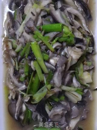 Green Garlic Oyster Mushroom recipe