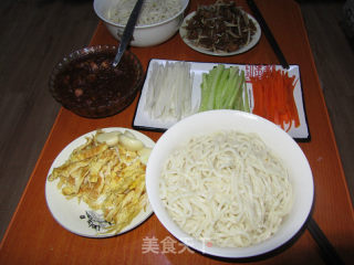 Tianjin Wei Fried Noodles recipe