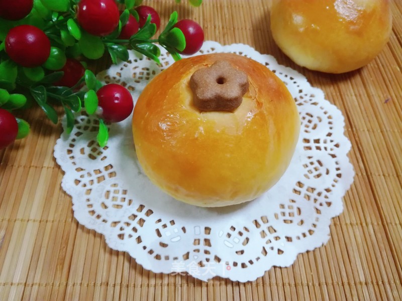 #花样美食#jujube Small Flower Bread