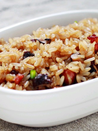 Stir-fried Glutinous Rice recipe