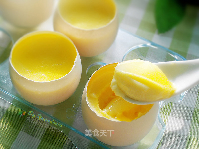 Raw Egg Pudding recipe