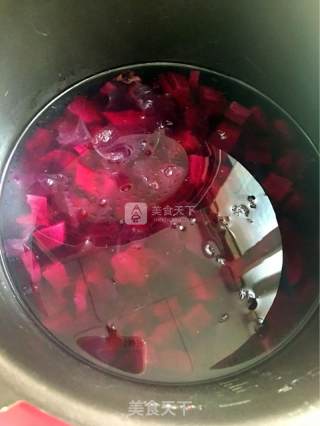 Purple Potato and Tremella Soup recipe