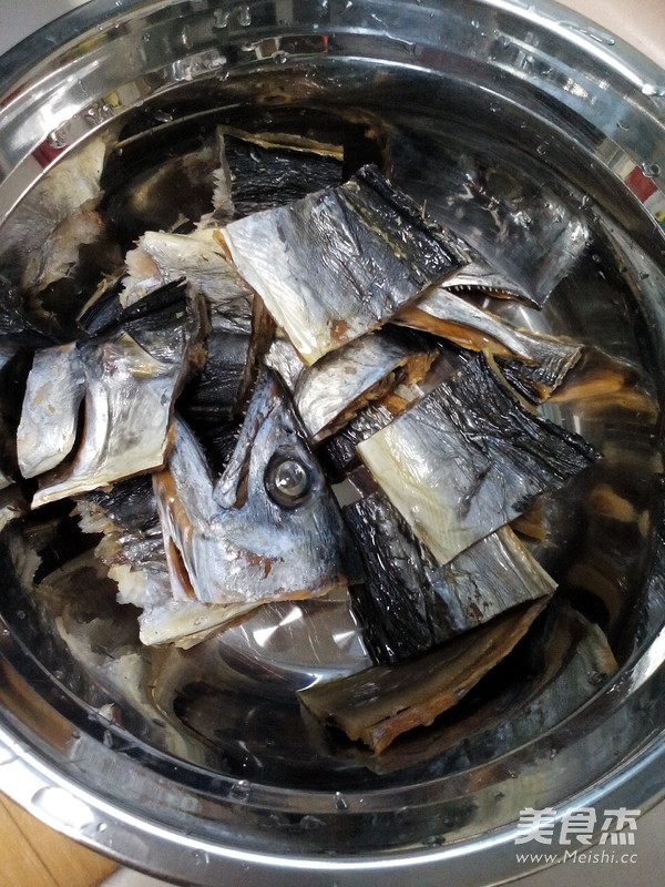 Pan-fried Dried Mackerel recipe