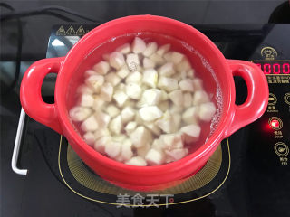 Water Chestnut and Apple Syrup recipe