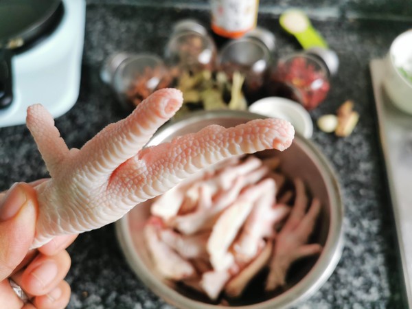 Marinated Chicken Feet recipe