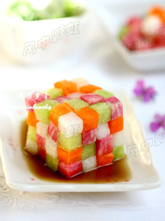 Rubik's Cube Carrot recipe