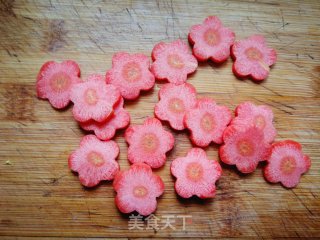 Stir-fried Wild Rice with Snow Peas recipe