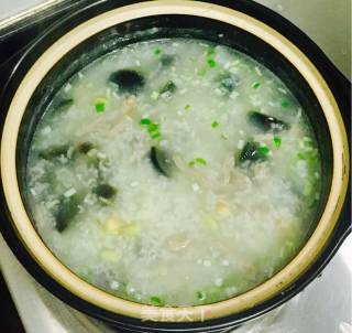 Congee with Preserved Egg and Lean Meat recipe