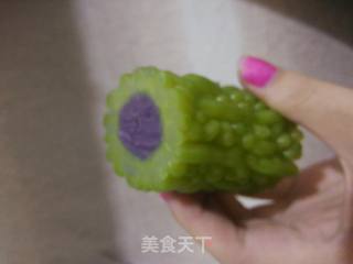Purple Sweet Potato Honey Bitter Gourd recipe