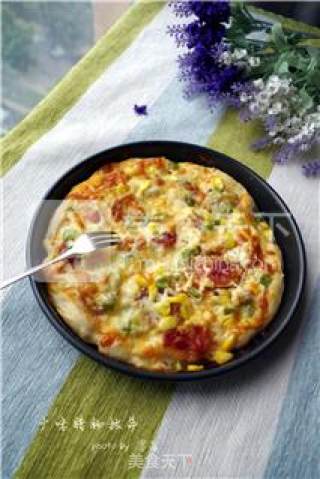 【sauce Season】cantonese Sausage Pizza recipe