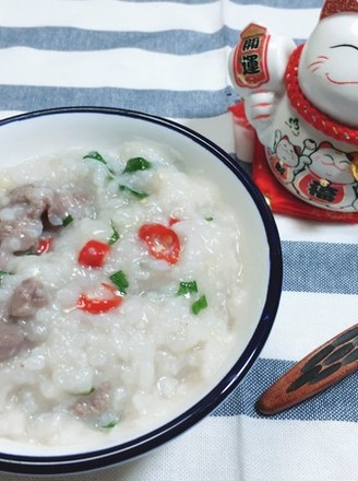 Hanlu Health Congee-leek Beef Fresh Rice Congee