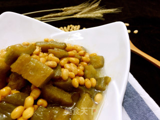 Bitter Gourd Braised Soybeans recipe