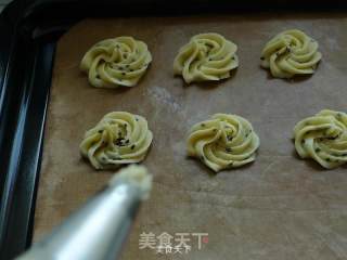 Black Sesame Cookies---crispy and Delicious Afternoon Tea recipe