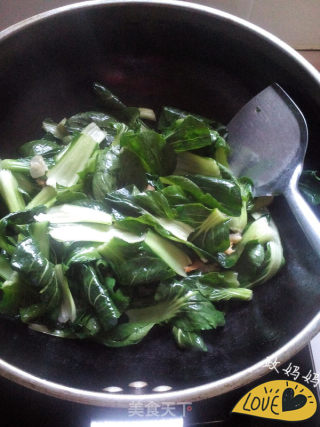 Stir-fried Sea Rice with Canola recipe
