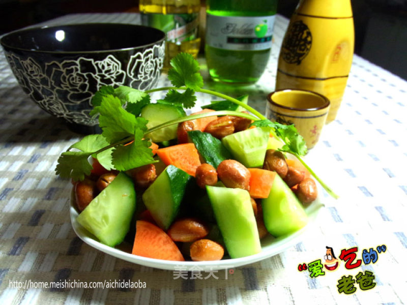 Aged Cucumber and Peanuts recipe