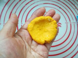 Pumpkin Glutinous Rice Cheese Heart Ball recipe
