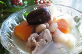 Yam and Red Dates Pork Rib Soup recipe