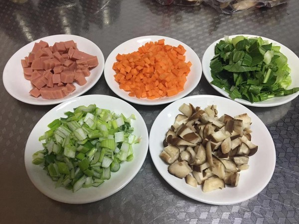 Assorted Fried Rice recipe