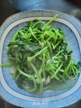 Stir-fried Green Amaranth recipe