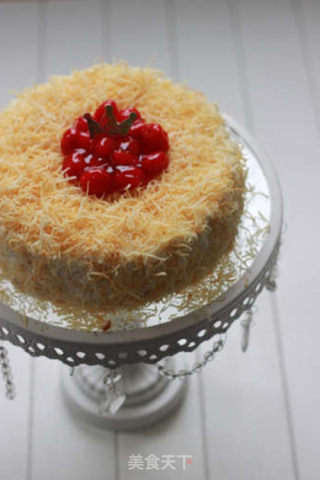 [tomato Recipe] Coconut-flavored Chiffon Like Flowers-chiffon with Coconut Milk is More Delicious recipe