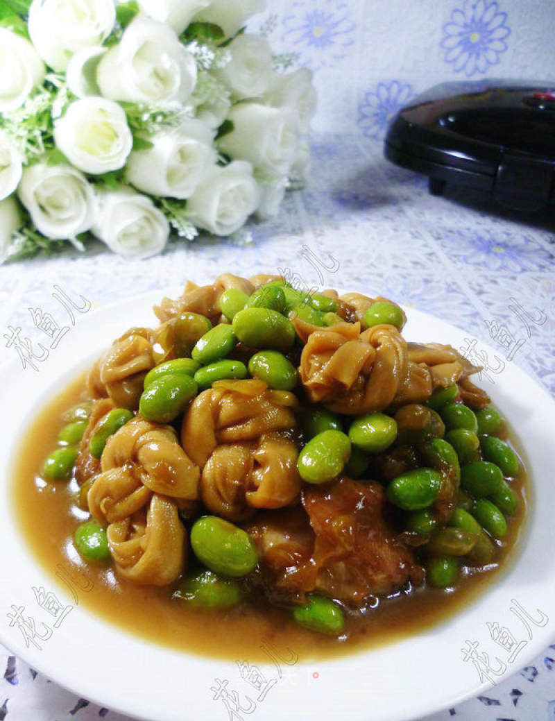 Roasted Chicken Wing Roots with Edamame recipe