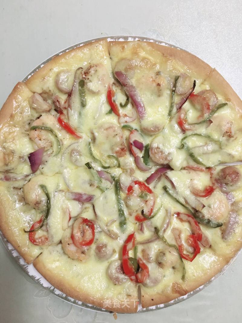 Shrimp Pizza recipe