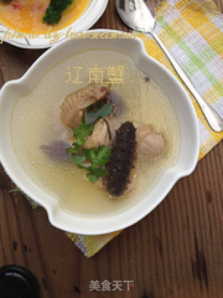 Chicken and Sea Cucumber Soup recipe