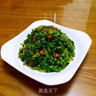 Spinach with Sesame Seeds recipe
