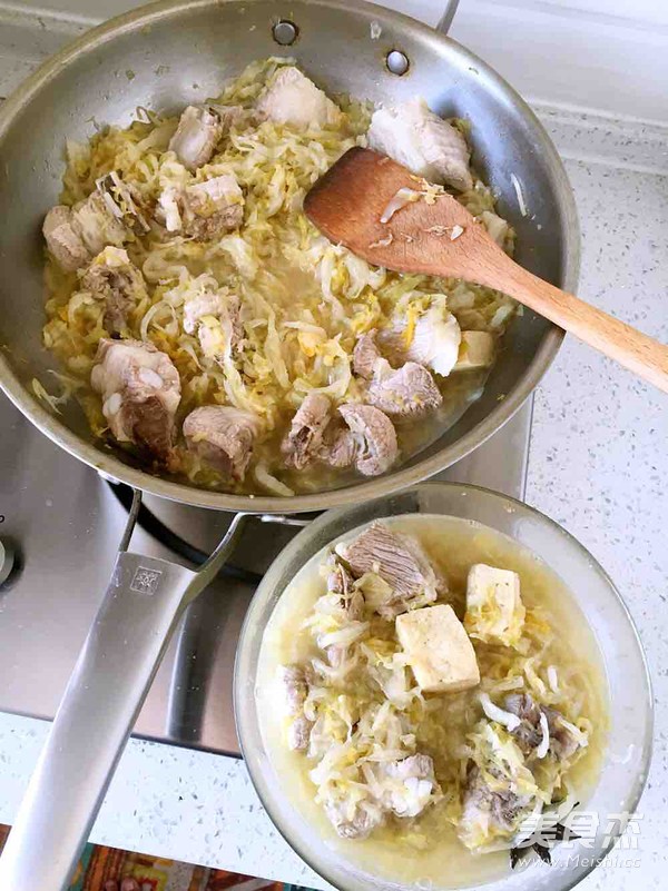 Big Bones Stewed Sauerkraut recipe