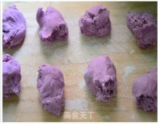 [novice Zero Failure] Milky Purple Sweet Potato Mantou recipe