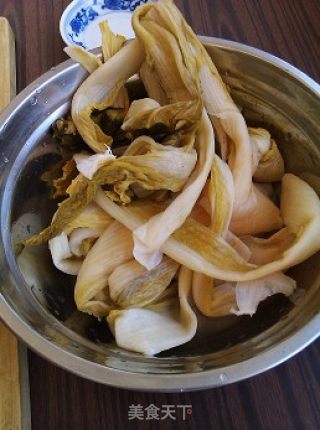 Pickled Cabbage and White Meat recipe