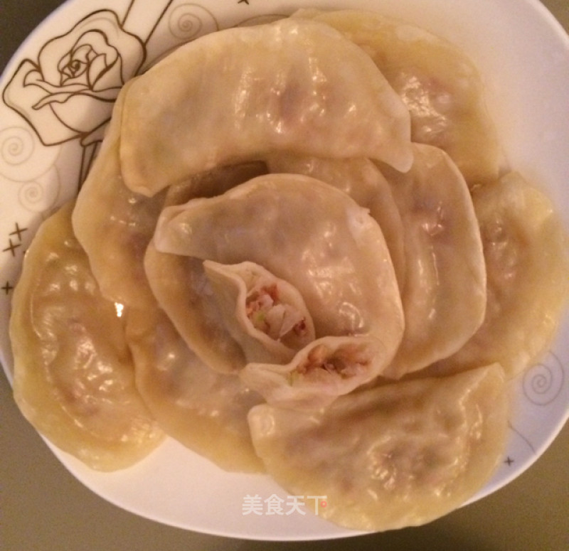 Dumplings with Lard Residue and Shredded Radish recipe