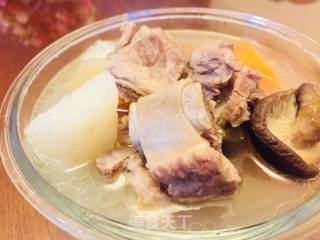 Pork Ribs in Chinese Yam Soup recipe