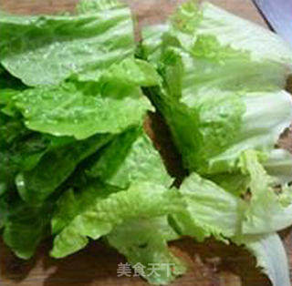 Sweet Not Spicy Stir-fried Lettuce recipe