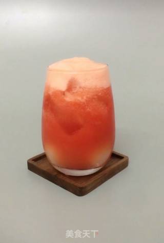 Refreshing Lychee Watermelon Ice Drink recipe