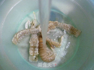 Mantis Shrimp Boiled to Bloom at Night recipe