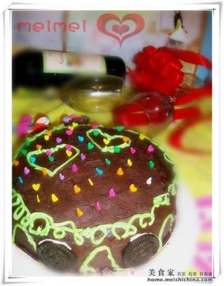 Valentine's Day Love Cake @@ Chocolate Xianglan Cake recipe