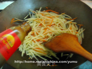 Stir-fried Three Silk recipe