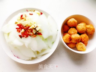 Winter Melon Roasted Lotus Root Meatballs recipe