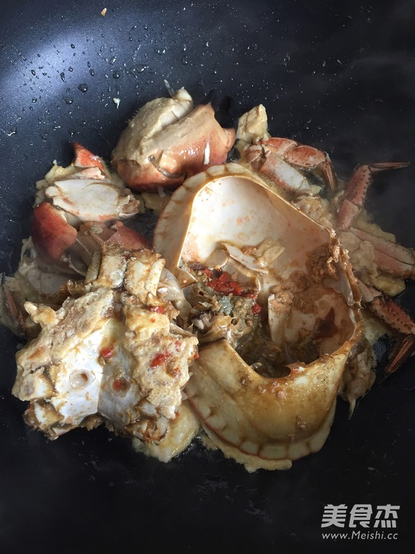 Curry Breaded Crab recipe