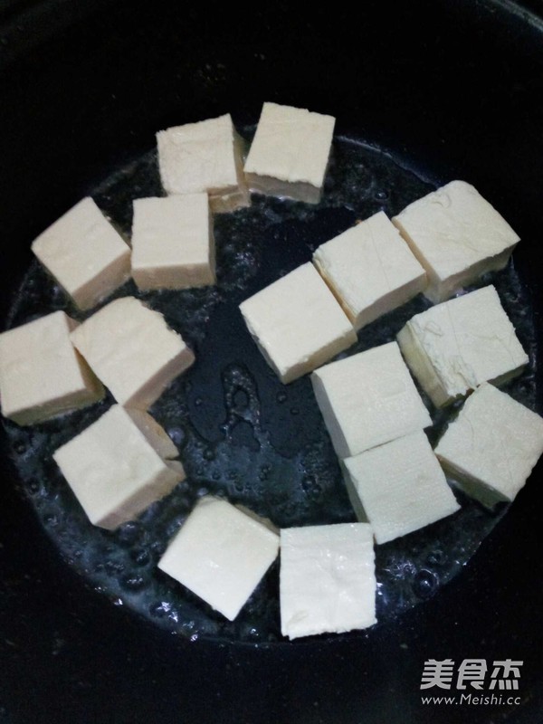 Three Fresh Shrimp Stuffed Tofu recipe