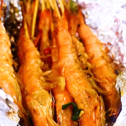 Flame Shrimp recipe